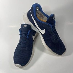 Nike Mens Tanjun 812654-414 Blue Running Shoes Sneakers Size 12